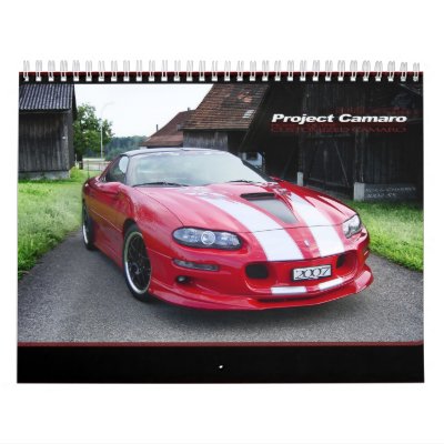 2007 ProjectCamaro.com Calendar by ProjectCamaro