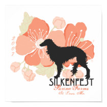 2007 Silkenfest logo Crystal Buckey poster/print posters