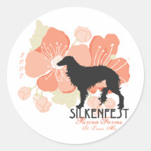 2007 Silkenfest logo sticker