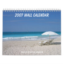 2007 Wall Calendar, photos by Mitch J...