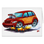 2008-10 PT Cruiser Maroon Woodie Cards