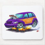 2008-10 PT Cruiser Purple Woodie Mouse Pads