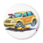 2008-10 PT Cruiser Tan Woodie Refrigerator Magnet