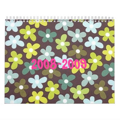 2008- 2009 Seasonal calendar by piggy123456789