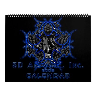 2008 3D Artwork Calendar by 3dartwork