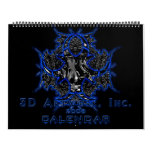 2008 3D Artwork Calendar