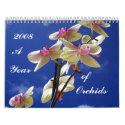 2008 A Year of Orchids calendars