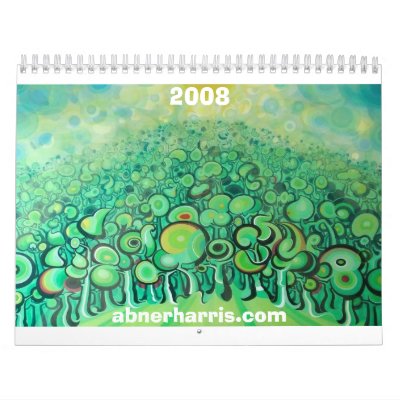 2008 Abner Harris calender Calendar by abnerharris