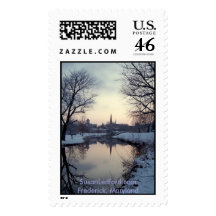 2008 Blue Winter Sunrise Stamp