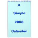 2008, Calander, A , Simple calendars by purple_peeeper 2008, Calander, A , Simple calendars