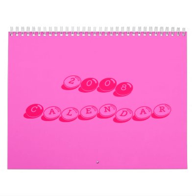 2008 Calendar by KatrinaIsCute