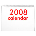 2008, calendar