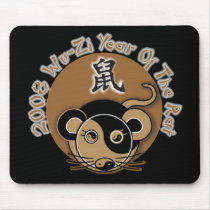 2008 Chinese Year Of The Rat Wu-Zi Mousepads by tshirt_shack 2008 Chinese Year Of The Rat Wu-Zi Mousepads