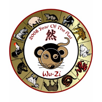2008 Chinese Zodiac Year Of The Rat T Shirts by tshirt_shack