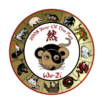 2008 Chinese Zodiac Year Of The Rat t-shirts