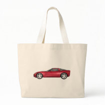2008 Corvette: Sports Car: Candy Apple Finish: Bag