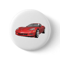 2008 Corvette: Sports Car: Red Finish: Button