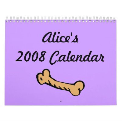 2008 Dog Calendar by mwamac