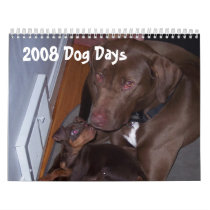 2008 Dog Days calendars