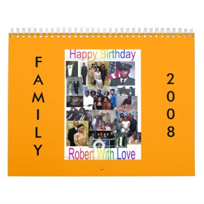 2008 Family Calendar Brown by bmsjd0804