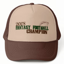 2008 Fantasy Football Champ Hat