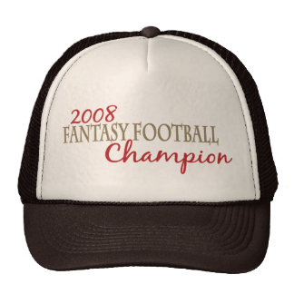 fantasy football champion hat