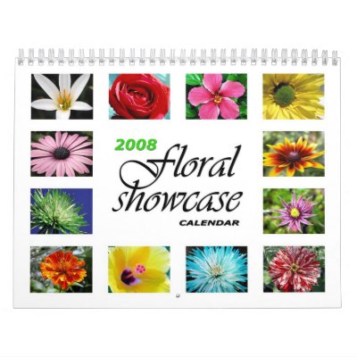 2008 Floral Showcase Calendar by nimo67