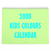 2008 KIDS COLOURS CALENDAR