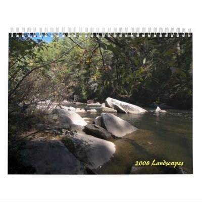 2008 Landscapes Calendar by notesfuss