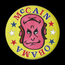 2008 McCain/Obama Reversible magnet