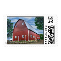 2008 Minnesota Barns series: Farber postage