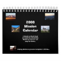 2008 Mission Calendar