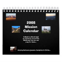 2008 Mission Calendar