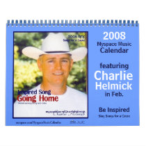 2008 MYSPACE MUSIC CALENDAR (CUSTOMIZED)