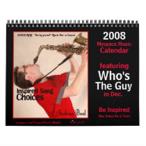 2008 MYSPACE MUSIC CALENDAR FEATURING ANDREW BEAL