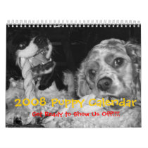 2008 Puppy Calendar