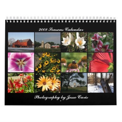 2008 Seasons Calendar by jacaris