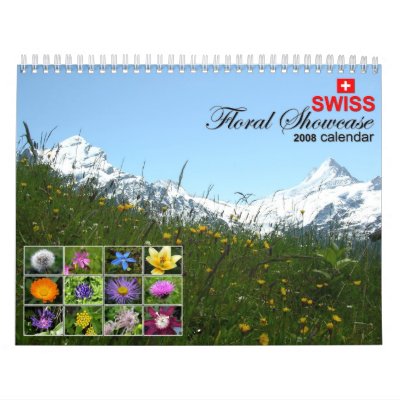 2008 Swiss Floral Showcase Calendar by nimo67