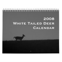 2008 White Tailed Deer Calendar