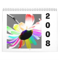 2008FlowerCalenderWithQuotes Wall Calendar