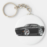 2009-11 Challenger RT Black Car Keychain