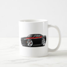 2009-11 Challenger RT Black-Red Car Coffee Mugs