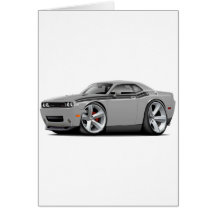 2009-11 Challenger RT Silver-Black Car Cards