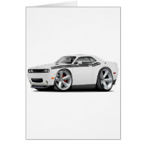2009-11 Challenger RT White-Black Car Card