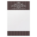 2009/2010 Princess Filigree Stationery Design