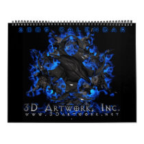2009 3D Artwork Calendar