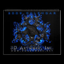 2009 3D Artwork Calendar