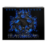 2009 3D Artwork Calendar