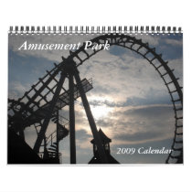 2009 Amusement Park Calendar