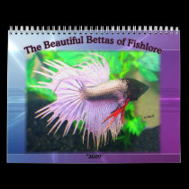 2009 Betta fish calendar